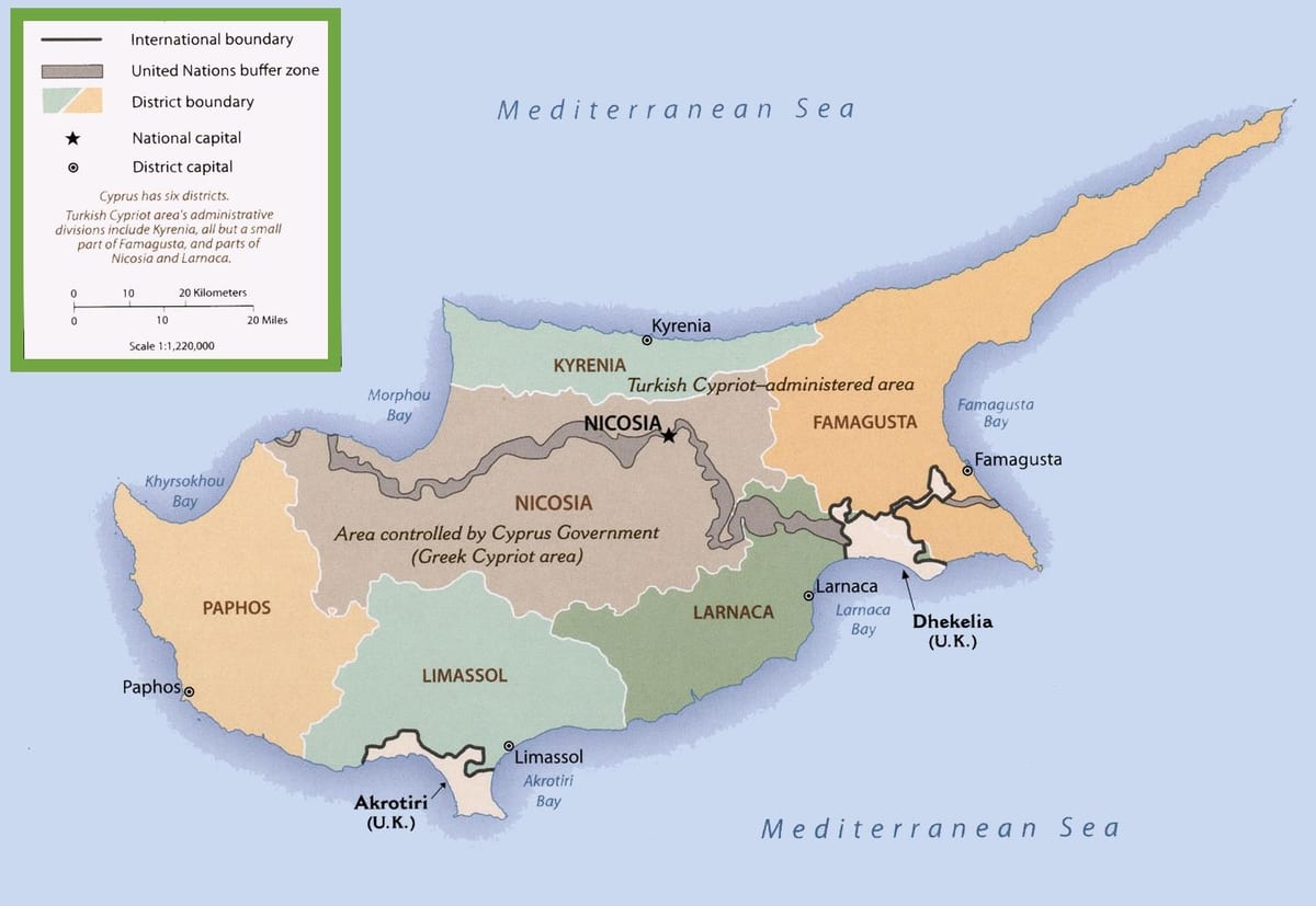 Mapa na granici
