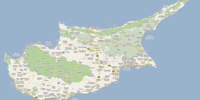 Ulična mapa peyia Kipar